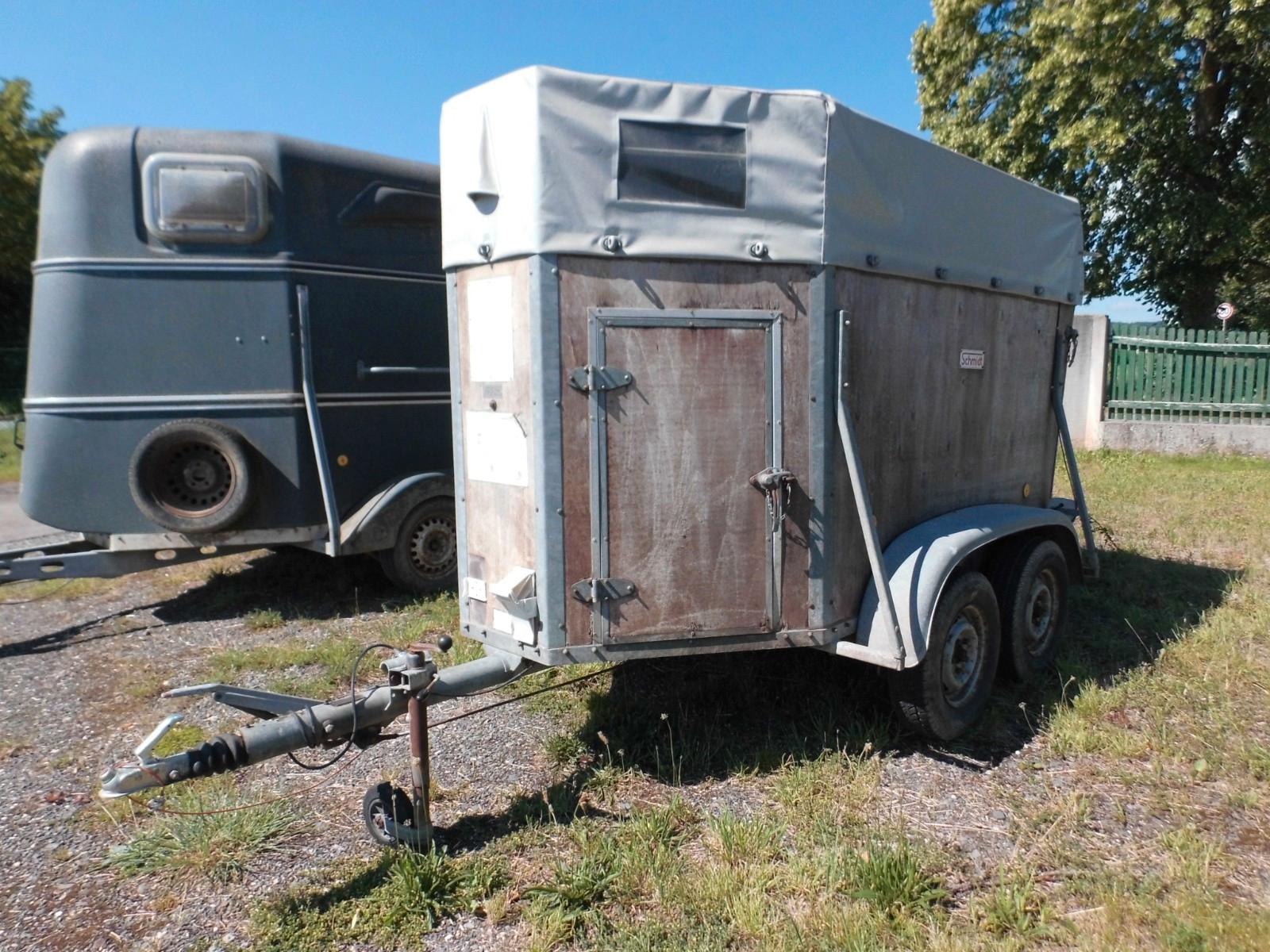 Schmidt FSVT Viehanhänger Viehtransporter, guter Zustand