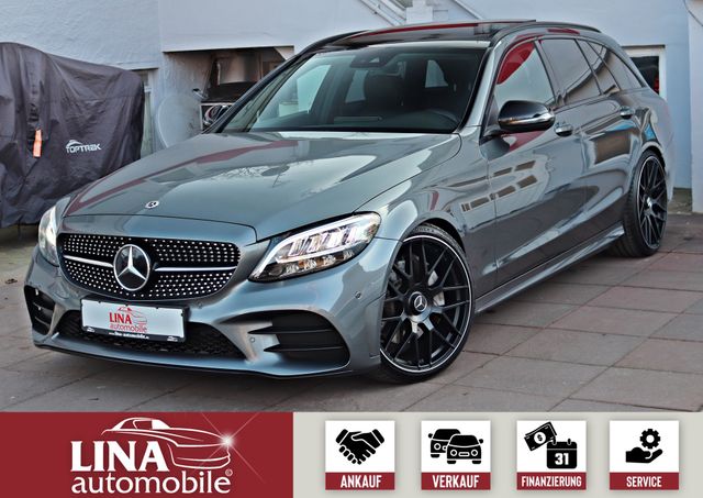 Mercedes-Benz C 300 T C63-AMG PANO*Luftfed*Widescre*Kamera*20"