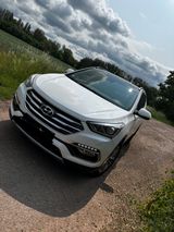 Hyundai Santa Fe blue 2.2 CRDi Premium 4WD, StHz, Pano, - Hyundai Grand Santa Fe von privat