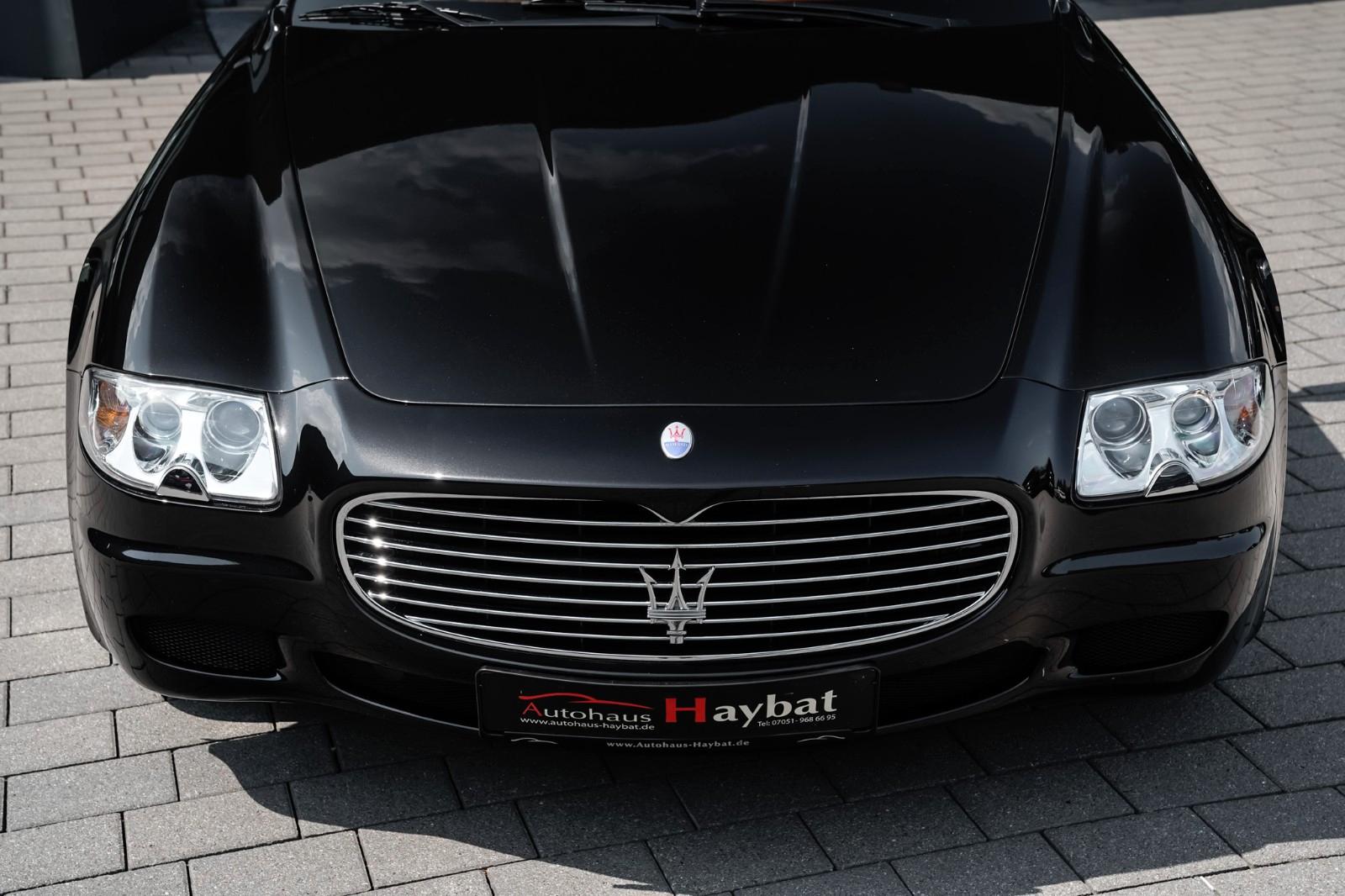 MASERATI QUATTROPORTE 4.2 V8 400ch BVA - CUIR - BOSE - SUSPENSION SKYHOOK - GPS - SIÈGES CHAUFFANTS