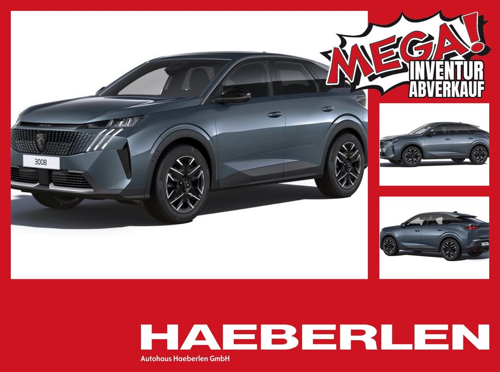 Peugeot 3008 1.2 145 A llure ACC+LED+Navi+SHZ+2xKlima