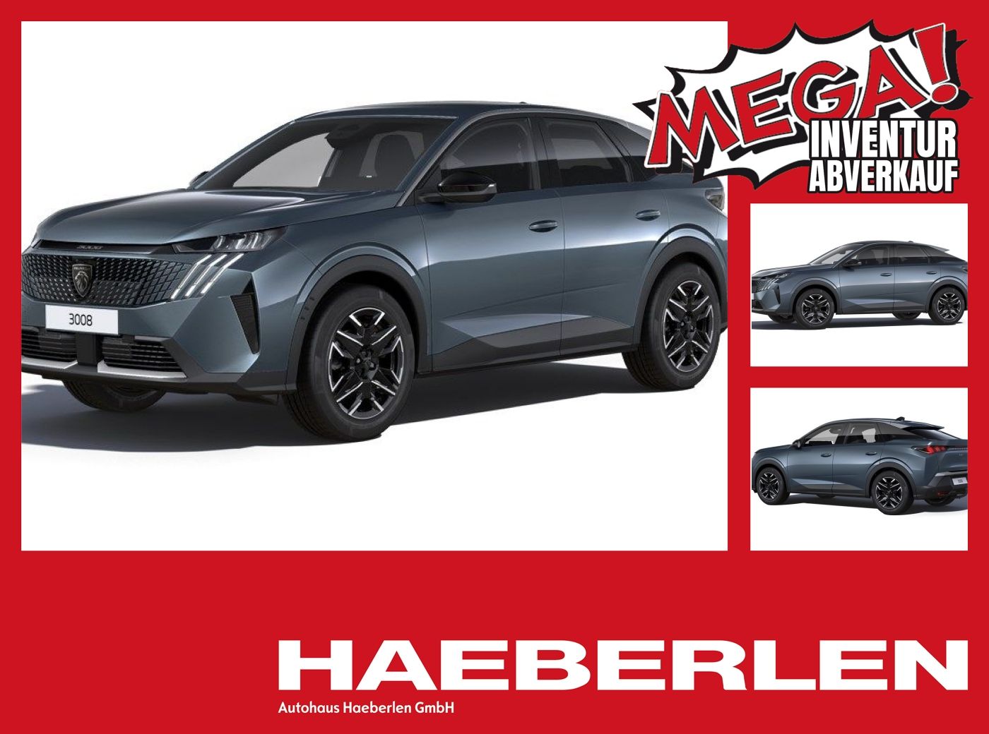 Peugeot 3008 1.2 145 A llure ACC+LED+Navi+SHZ+2xKlima