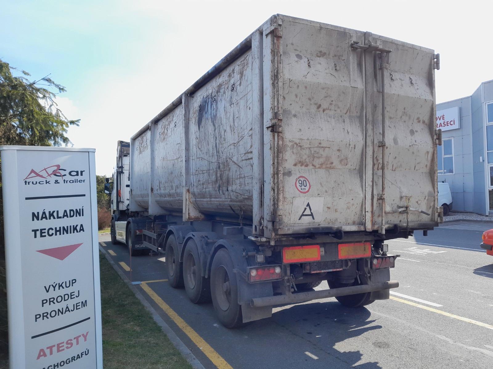 ROHR RSW/38CK kipper 50m3 Hardox