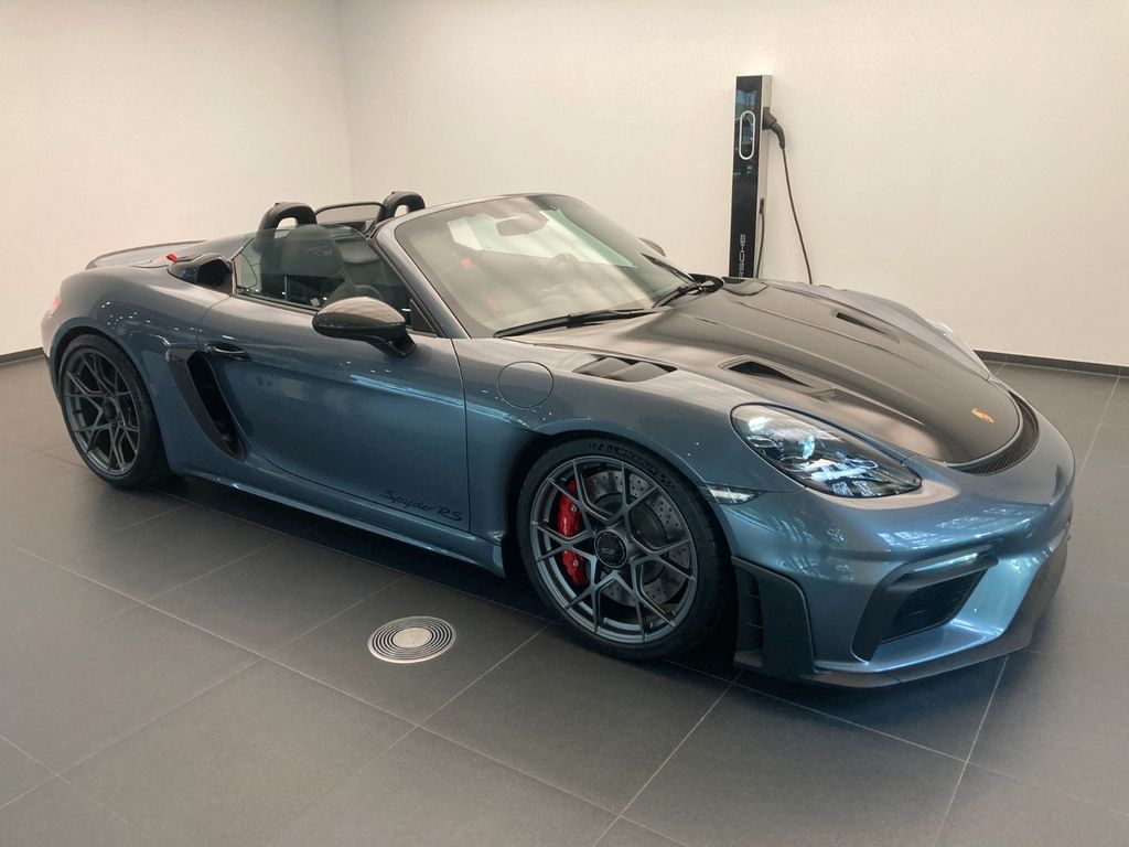 Porsche Spyder RS Weissach Lift PDLS Bose Vanadiumgrau