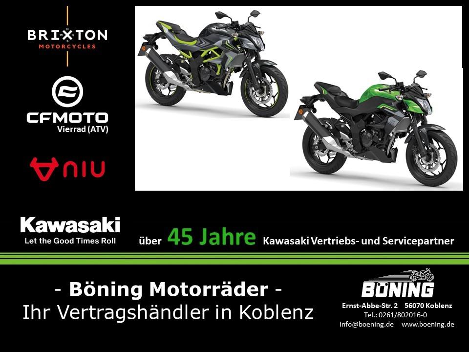 Kawasaki Z125 - ABS - 2026er - alle Farben vorrätig