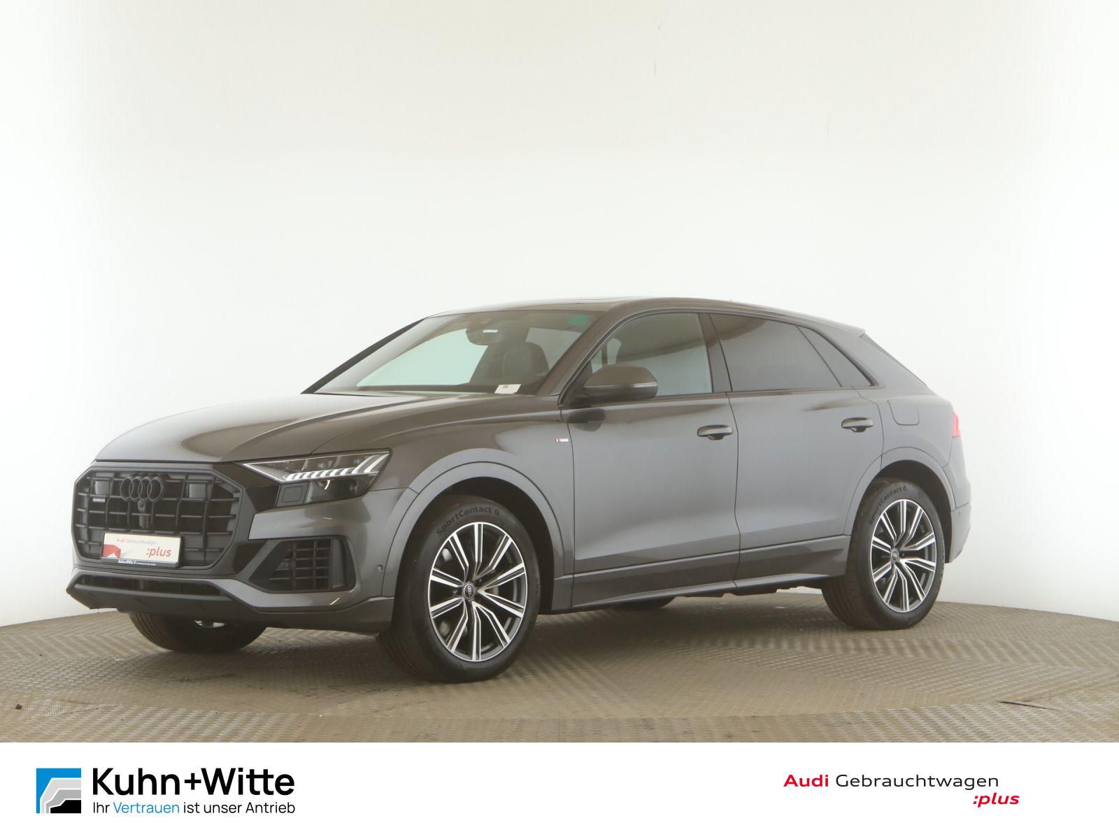 Audi Q8 55 TFSIe quattro S line HYBRID+Pano+AHK+B&O+L