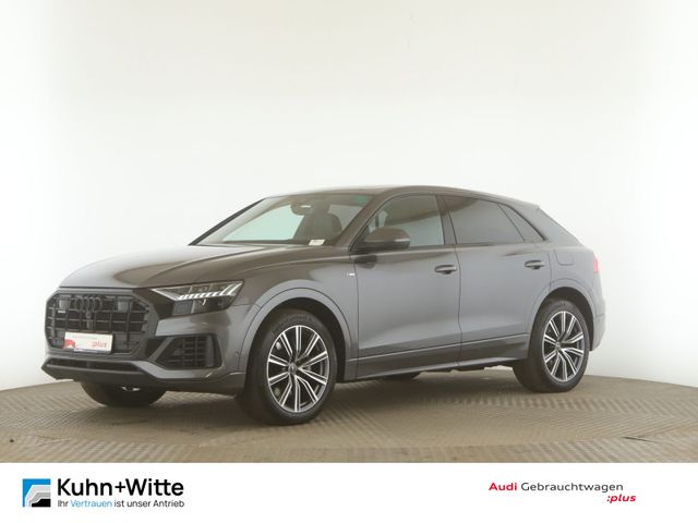 AUDI Q8 55 TFSIe quattro S line HYBRID+Pano+AHK+B&amp;O+L