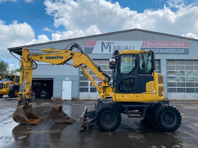 Komatsu PW98 MR - 10**BJ 2016 *9000H/Alle Leitungen /SW