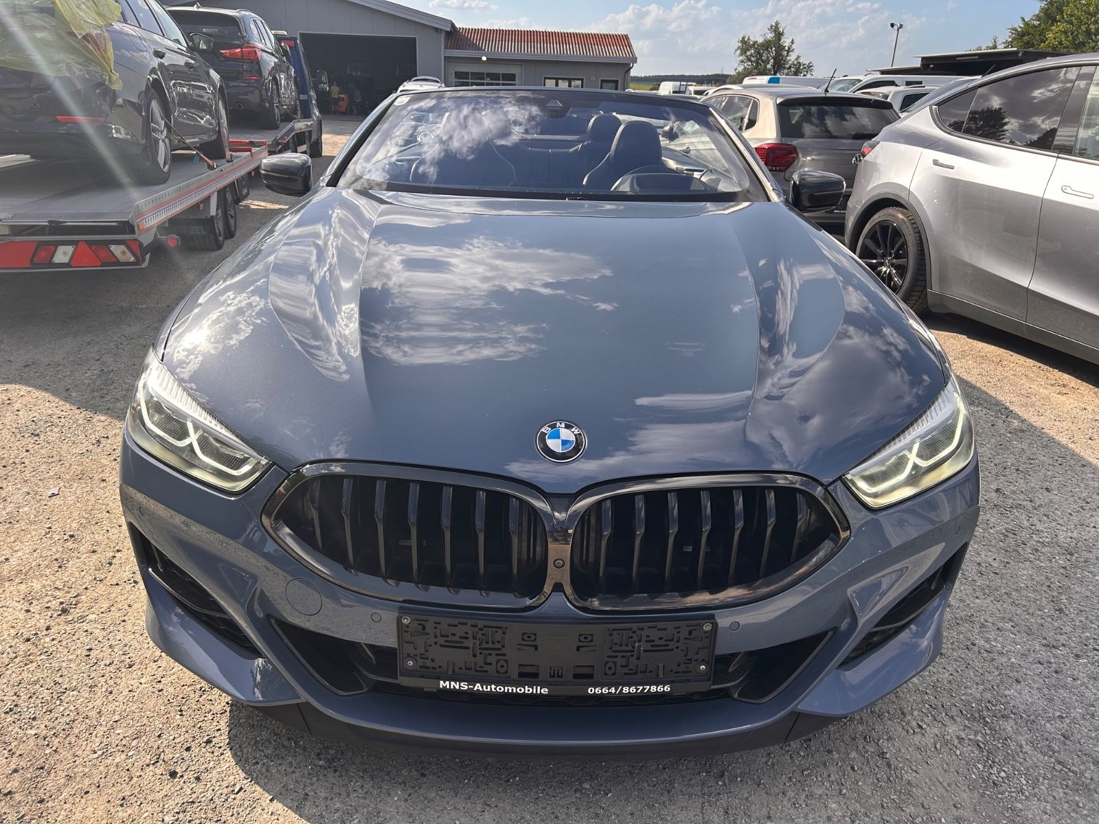 BMW M850 i  xDrive Cabrio Leder Navi Headup 20 Zoll imagem 2