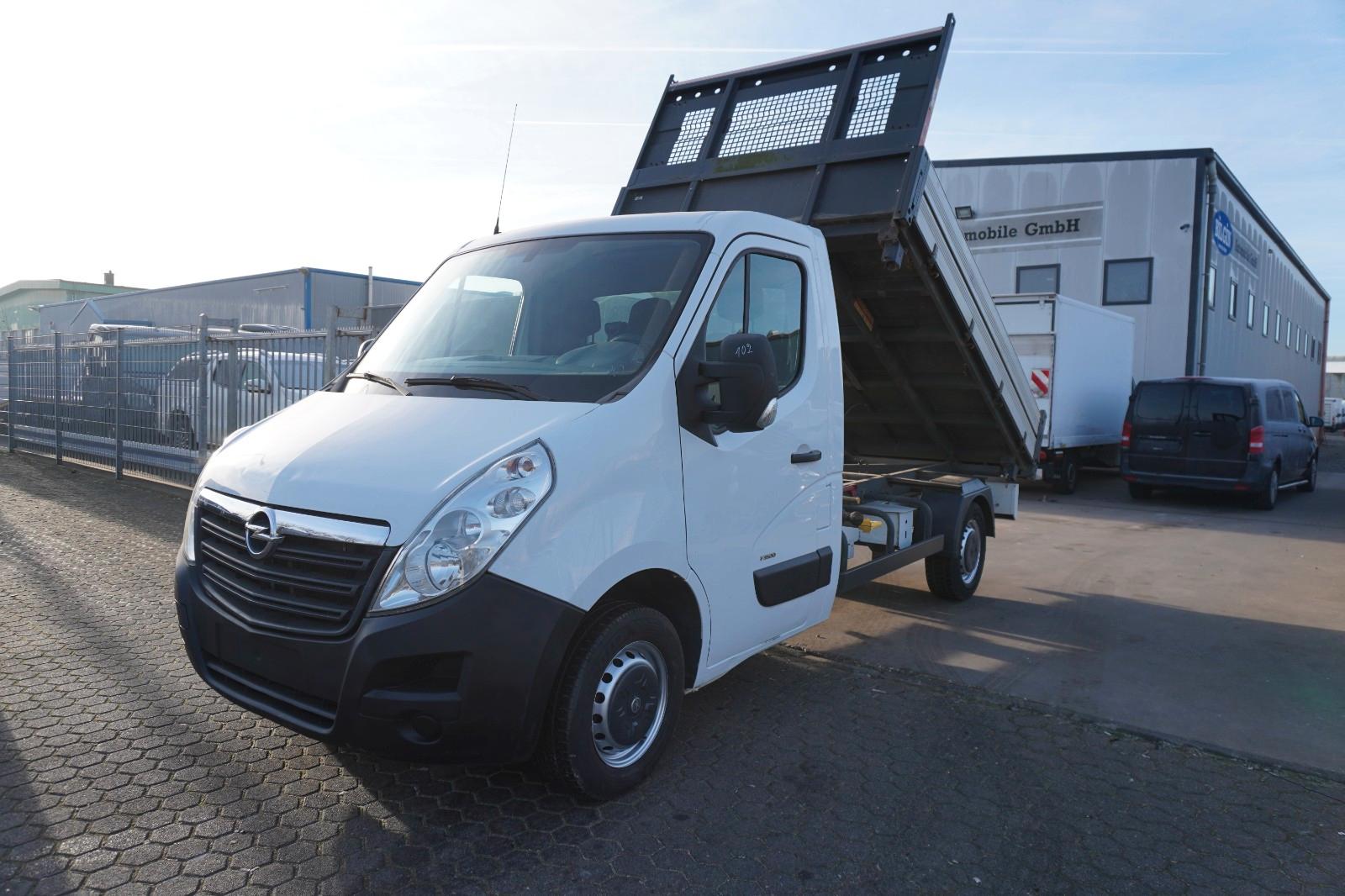 Opel Movano 2.3 CDTI 125 3 Seiten Kipper F3500 AHK