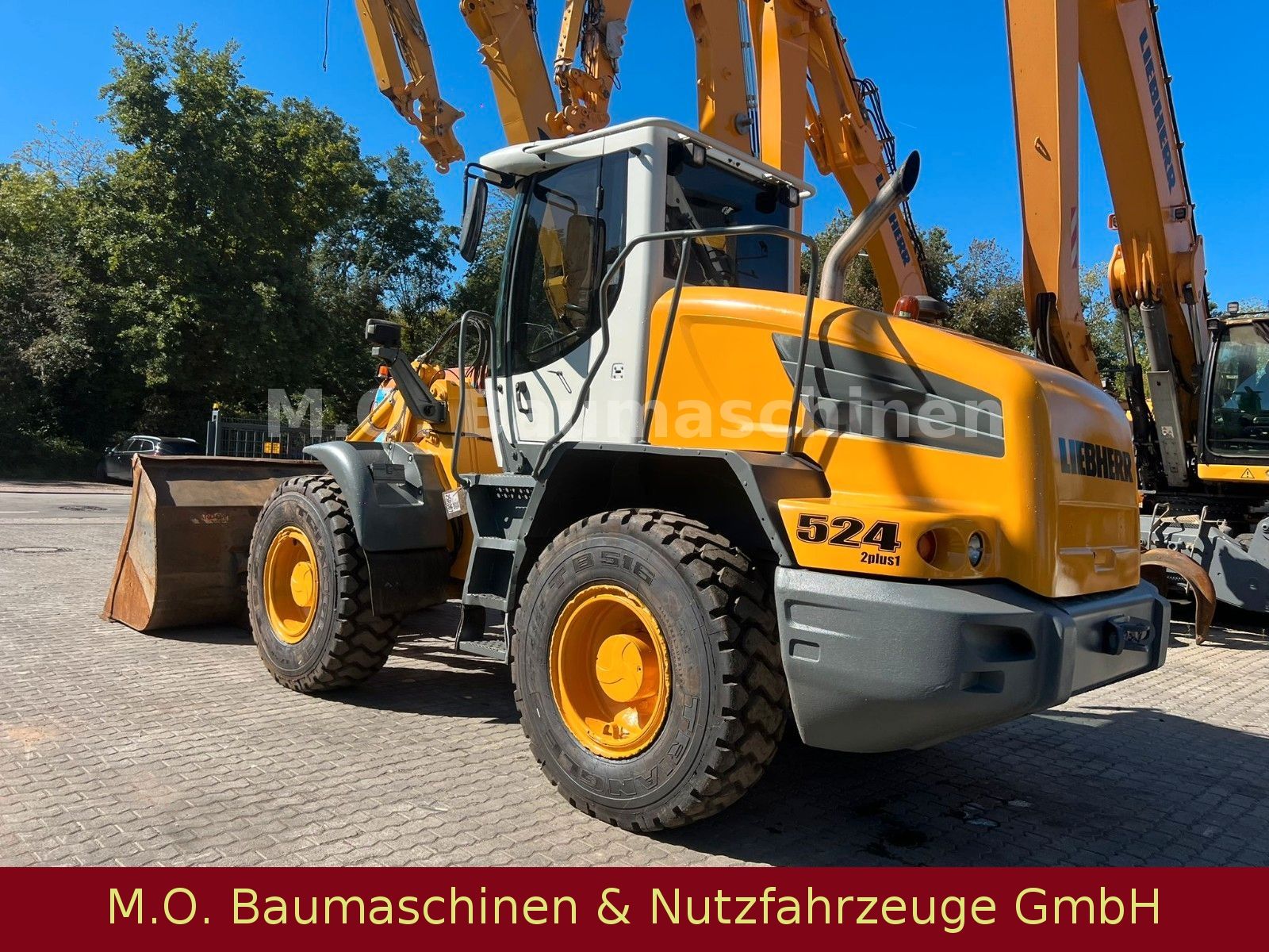 Fahrzeugabbildung Liebherr L524 /SW / AC/ Hochkippschaufel/Neue Reifen !