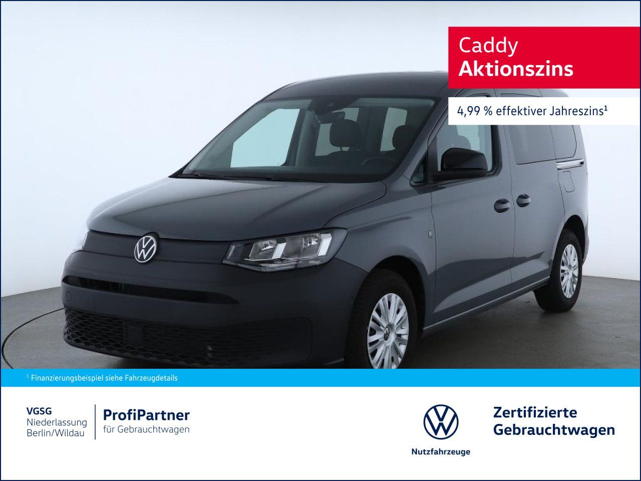Volkswagen Caddy AHK Kamera Climatronic SideAssist Klima