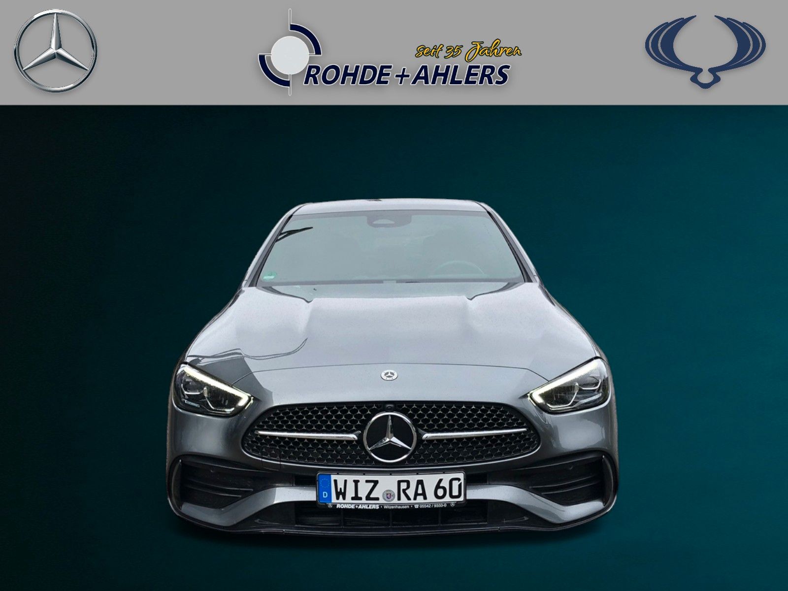 Fahrzeugabbildung Mercedes-Benz C 200 d AMG LINE+LED+KEYLESS GO+NIGHT PAKETNavi