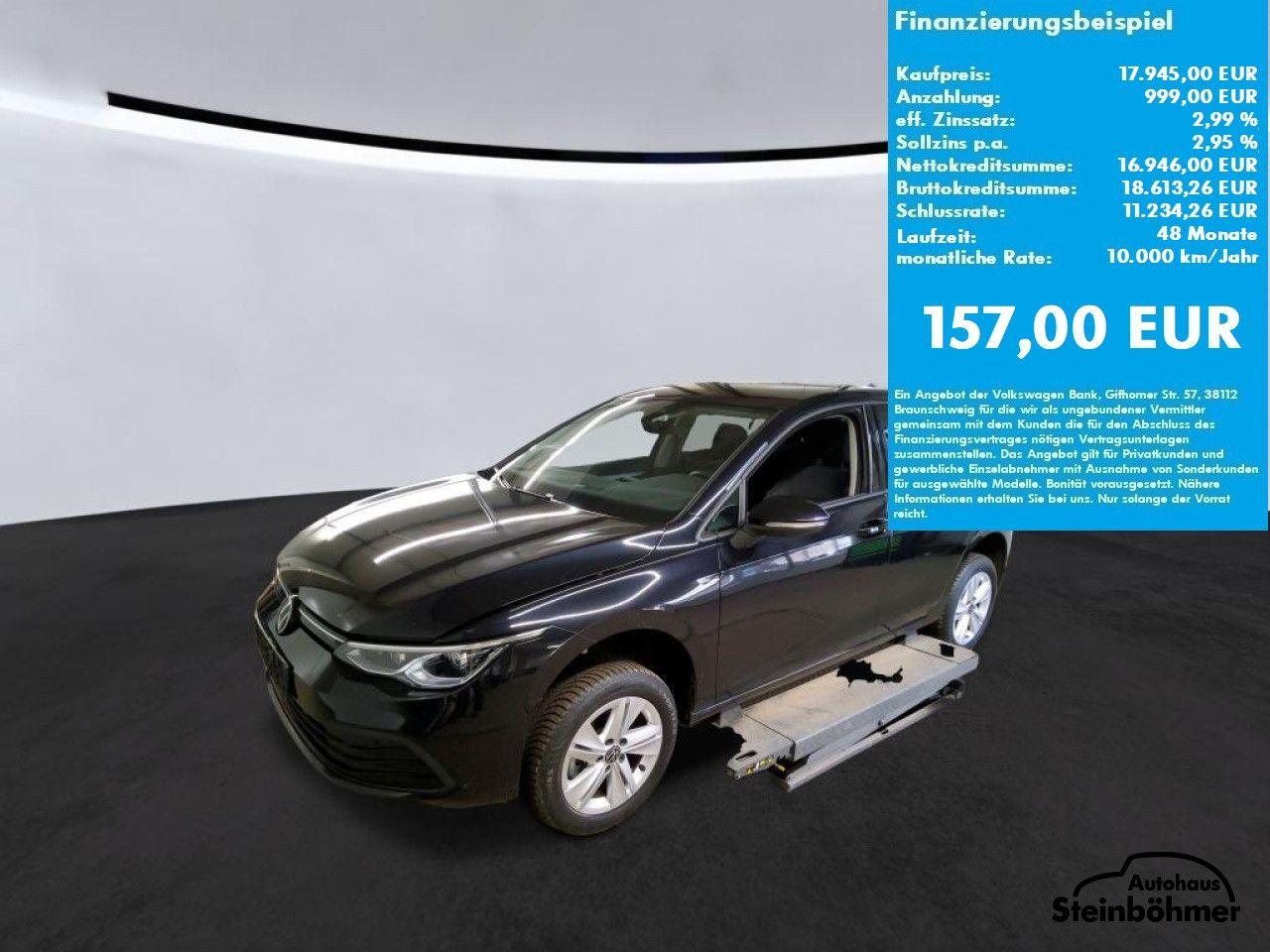Volkswagen Golf Life 1.5 TSI LED NAV AppCon SHZ Bluetooth, миниатюра 2