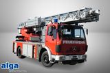 Mercedes-Benz 1422 F 4x2, Drehleiter DLK 23-12, Metz, 30m - Mercedes-Benz 1986
