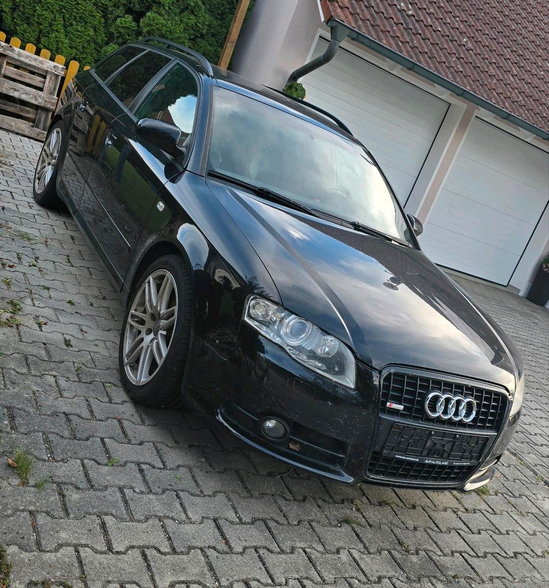 Audi A4 2007 — rear view
