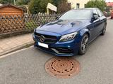 Mercedes-Benz C63s AMG Paga,Parformance Pack.,P - blaue Mercedes-Benz C 63 AMG