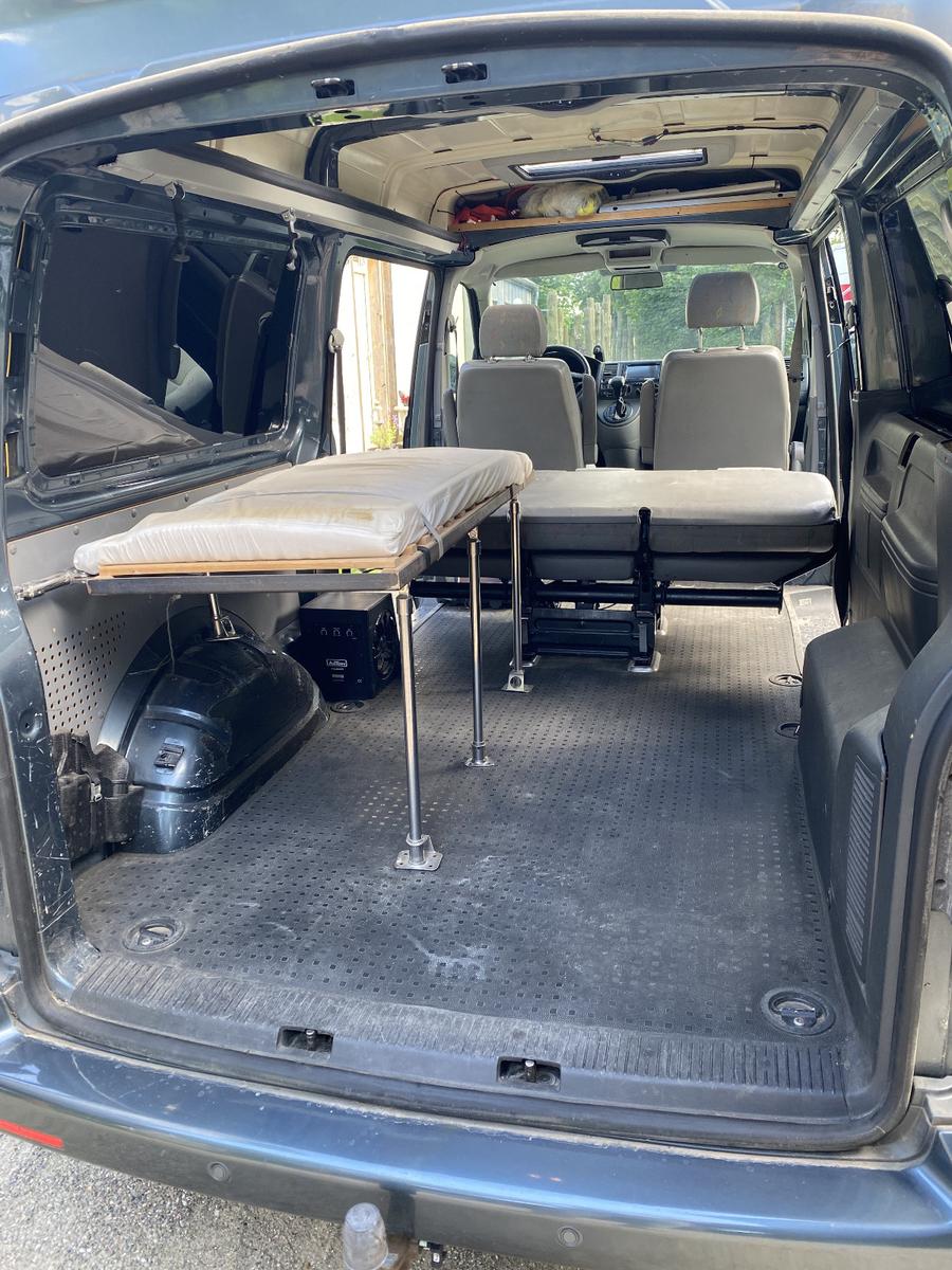 Volkswagen T5 lang, Mittelhochdach, LPG, Motor nur 25.000km