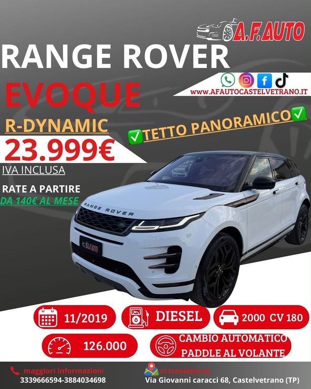 Image of Land Rover Range Rover Evoque