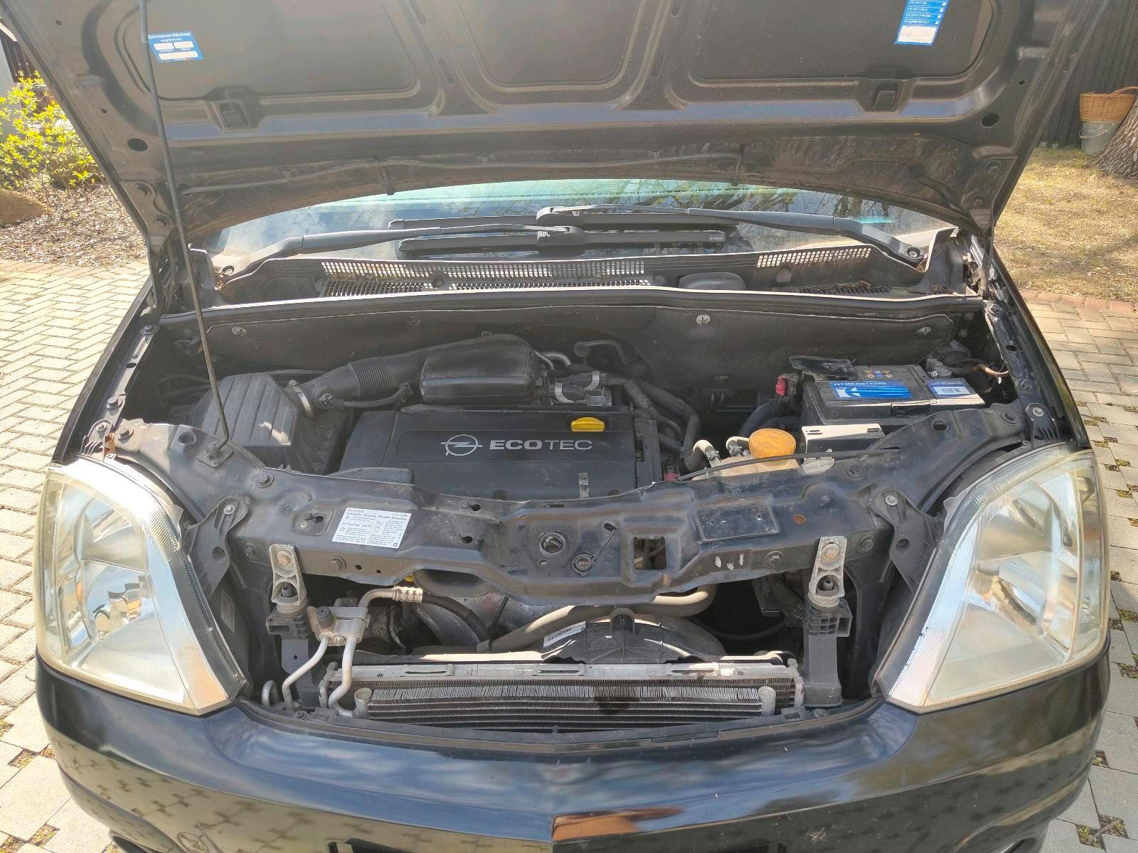Opel Meriva 2006 — engine 105 HP (77kW)