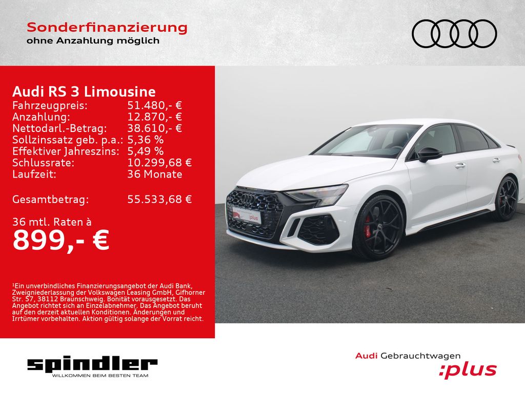 Audi RS 3 Limousine quattro S-tronic/ Keramik,Vmax290
