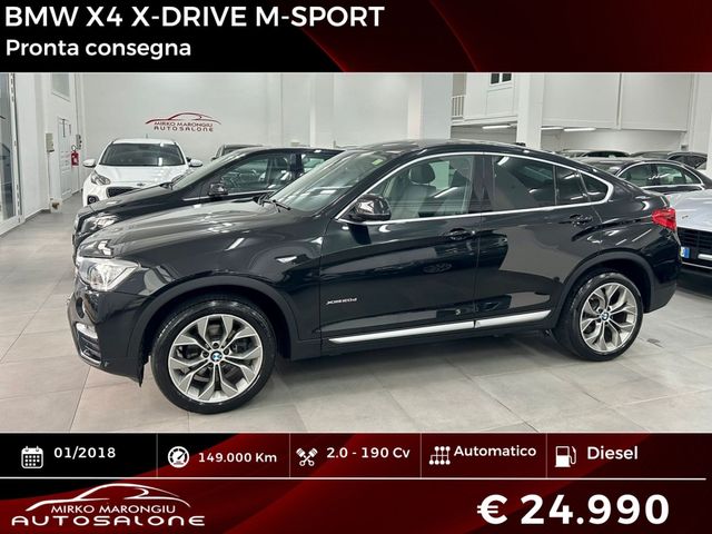 BMW Bmw X4 xDrive20d Msport promo FINANZIABILE