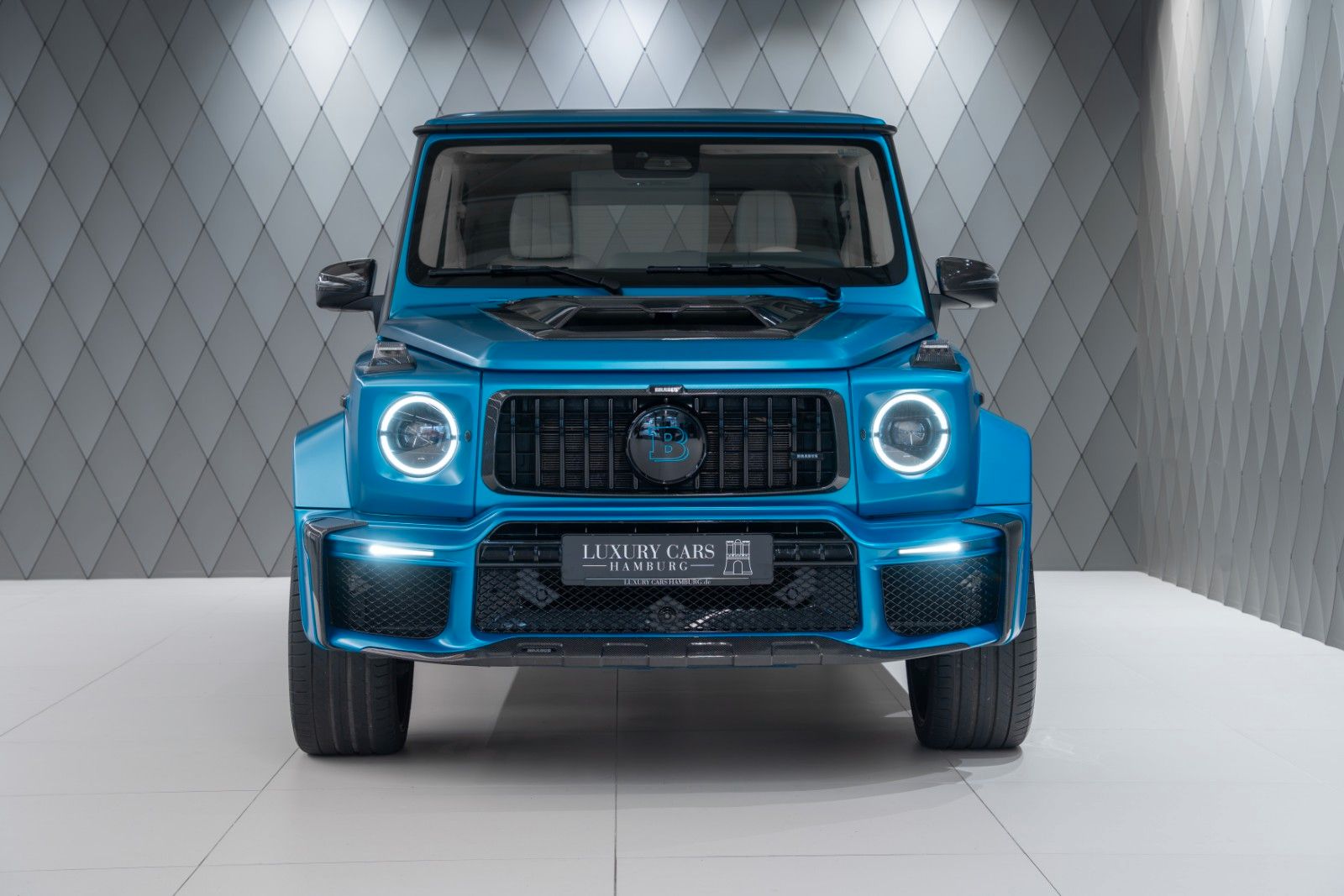 Mercedes-Benz G 63 AMG BRABUS G700 MATT BLUE BEIGE CARBON FULL foto 2