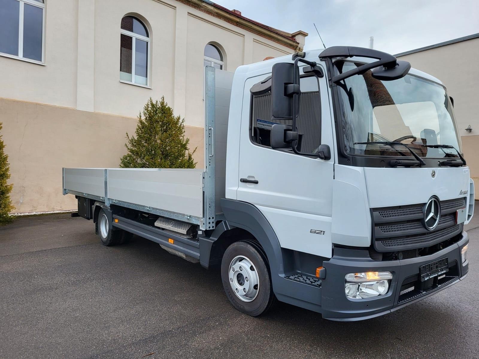 Mercedes-Benz Atego 821, AHK,3 Sitzer, BL, Pritsche neu, Klima