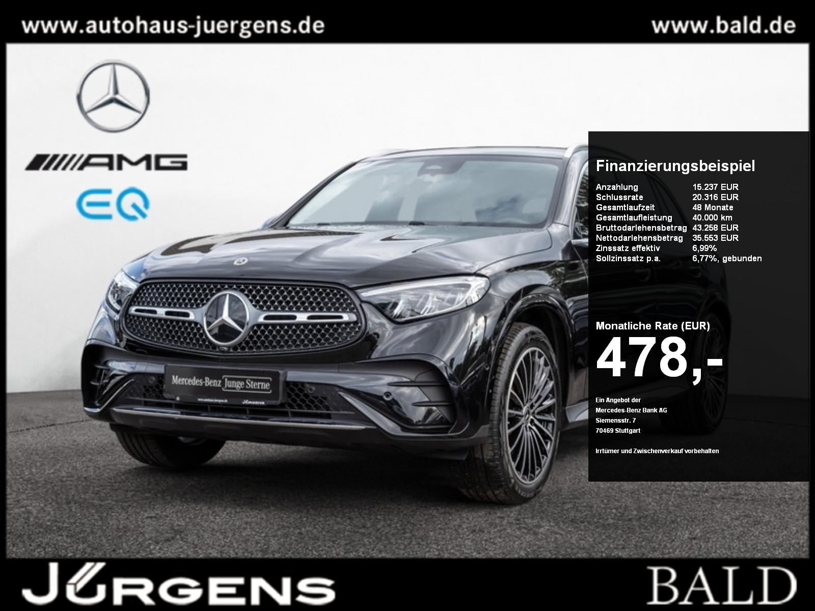 Mercedes-Benz GLC 200 4M AMG-Sport/LED/Cam/AHK/Leder/Memo/20'