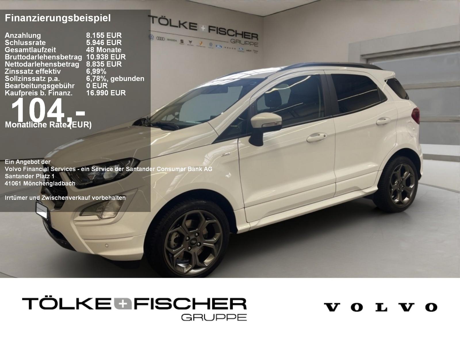 Ford EcoSport 1.0 EcoBoost ST-Line Kam. Navi KeyLess