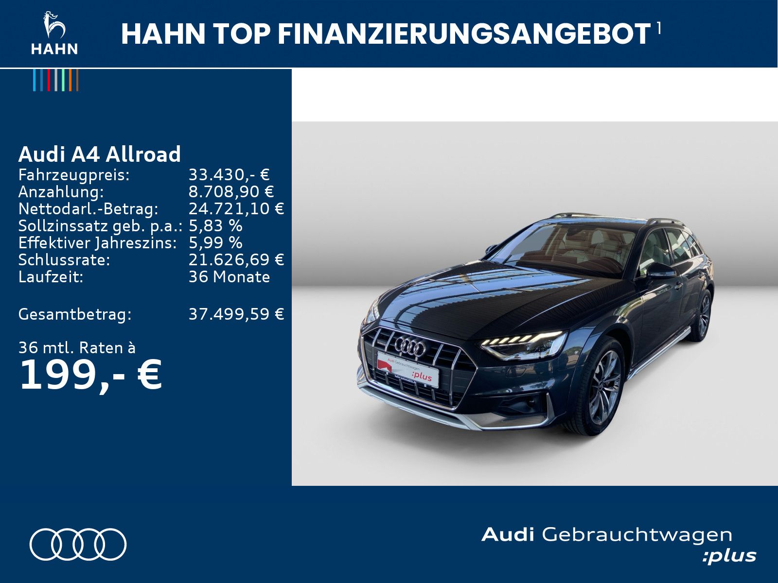 Audi A4 Allroad 40TDI quattro tip-trc Pano LED Virtua foto 2