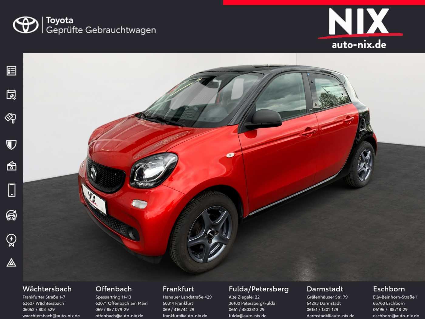 Smart forfour twinamic passion SHZ NAVI