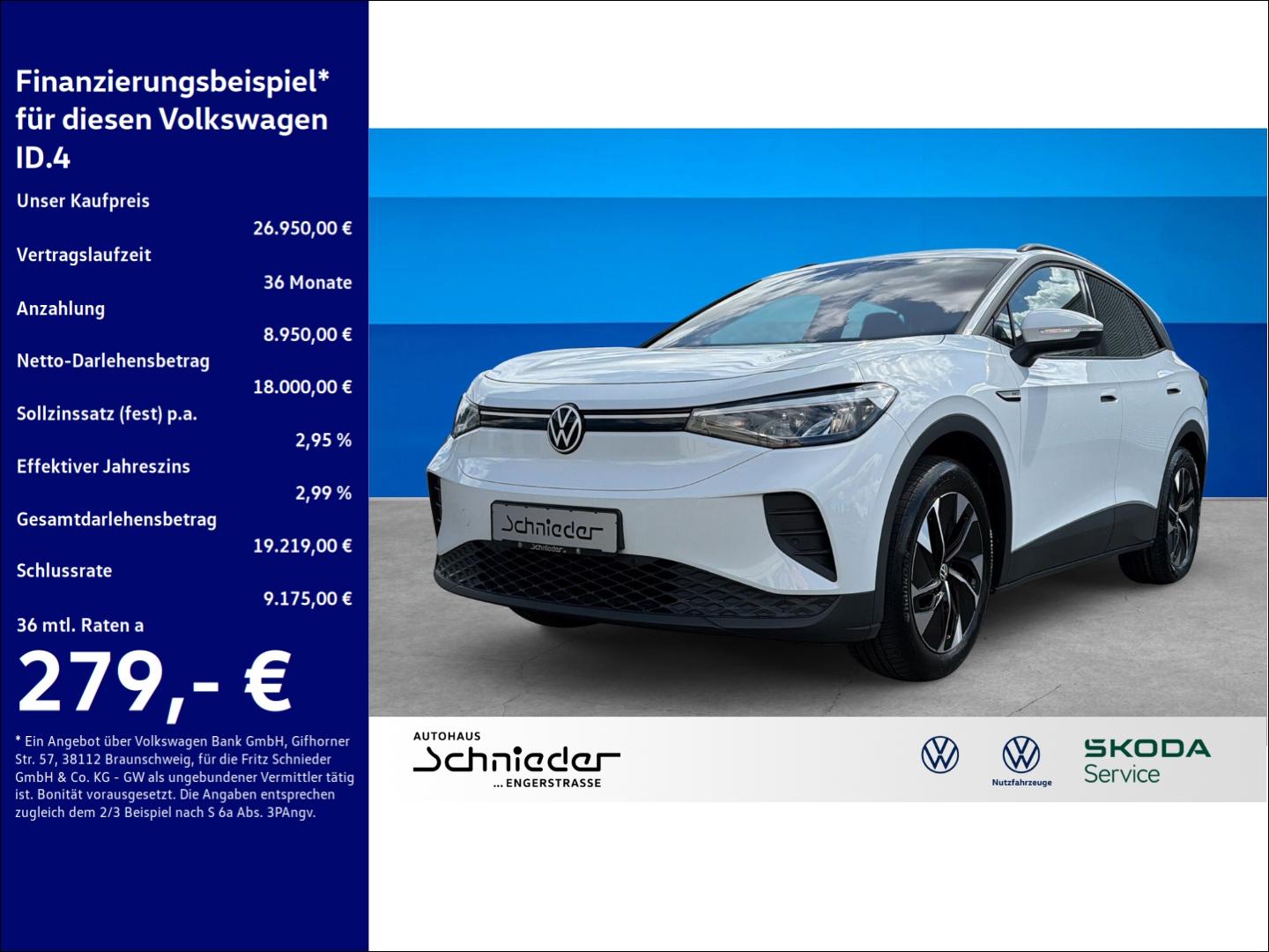 Volkswagen ID.4 Pro Performance 150 Kw Clima Navi LED