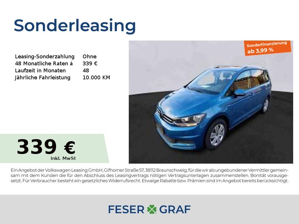 Volkswagen Touran Active 1.5 TSI DSG NAvi AHK Pano Kamera