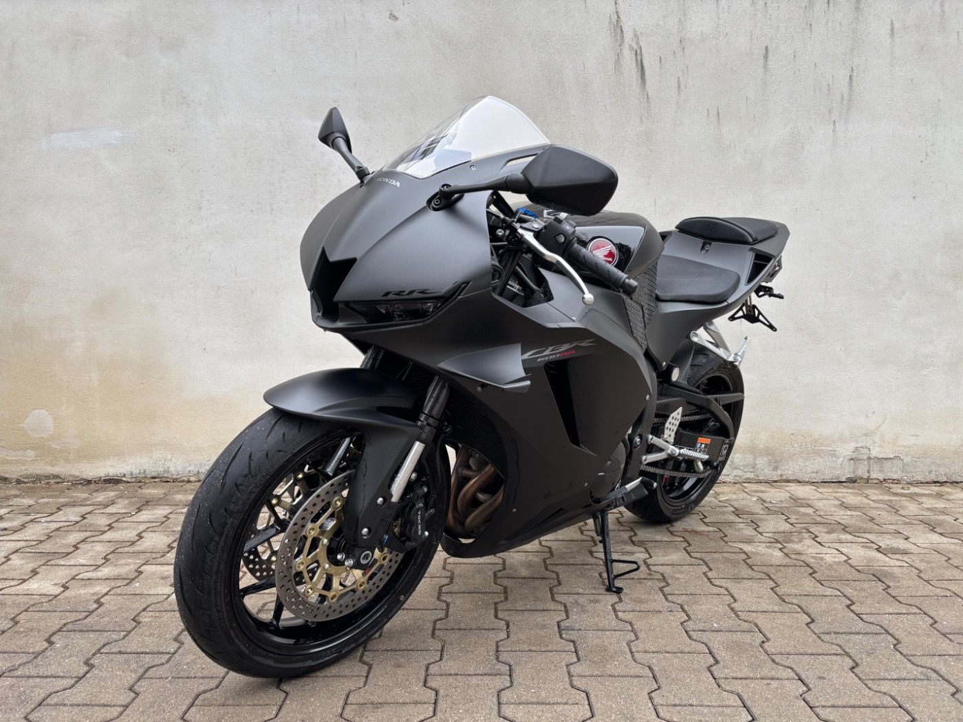 Fahrzeugabbildung Honda CBR 600 RR kurzer Kennzeichenhalter