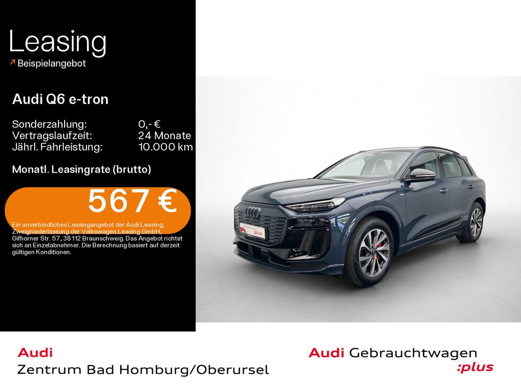 Audi Q6 e-tron qu S line*Air*B&O*AR-HUD*Carbon*LED+*V