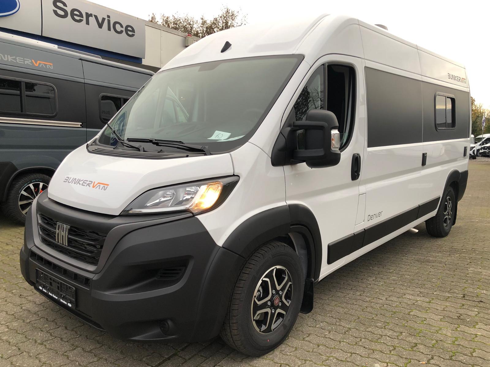 Fiat Bunkervan Denver Allroad Rundsitzgruppe Hubbett