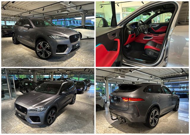 Jaguar F-PACE SVR AWD*PANO*1.HAND*AHK*LEDER*LED*21ZOLL*