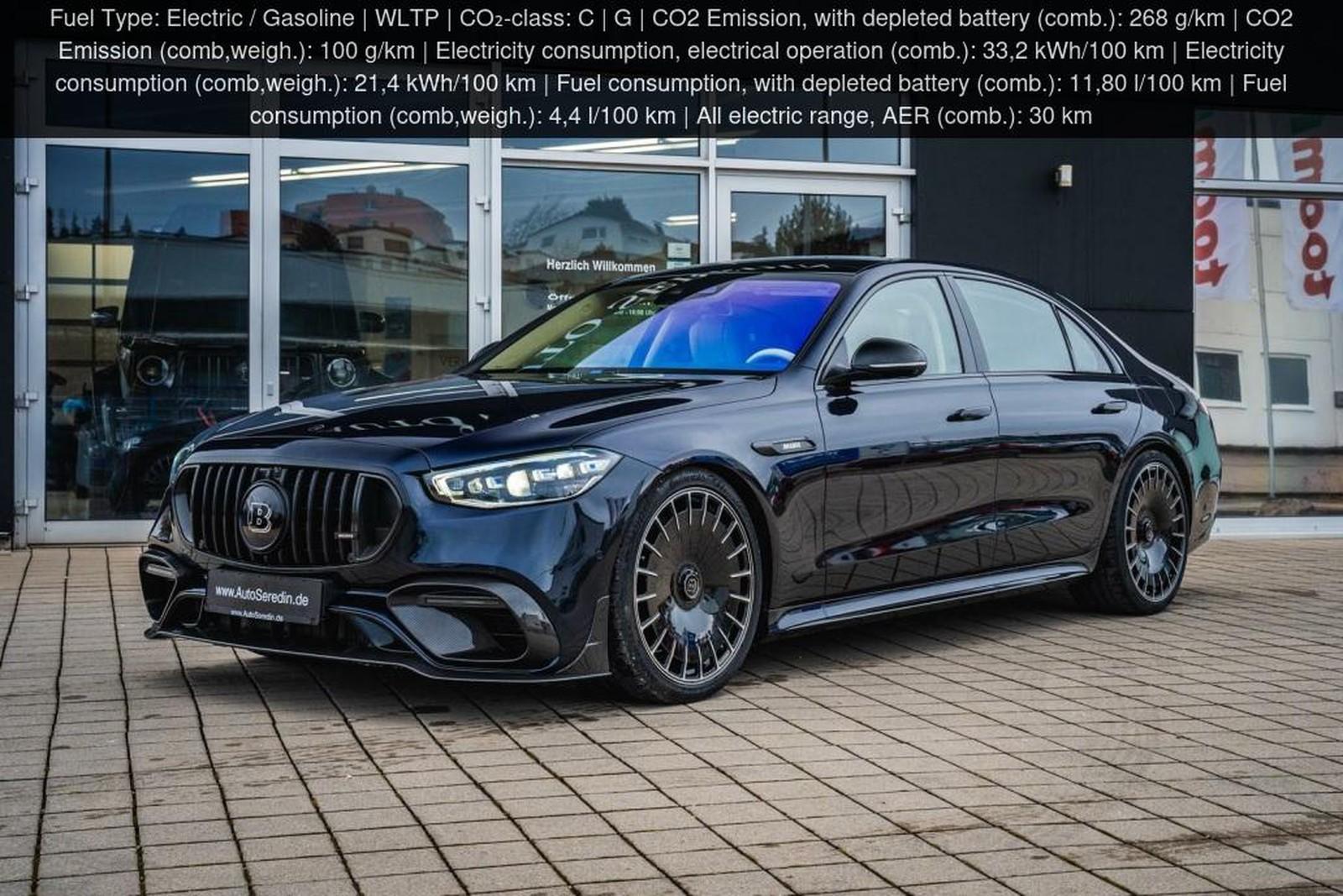 Mercedes-Benz S 63 AMG BRABUS B930 CARBON+4SEATS+FRIDGE+4D