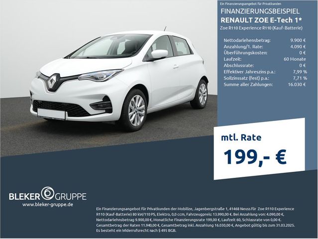 Renault ZOE E-Tech 1 Zoe R110 Experience R110 (Kauf-Bat