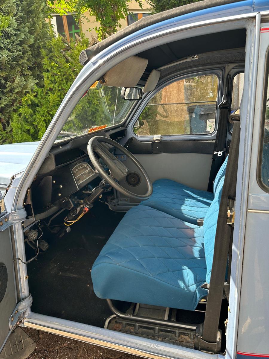 Citroën 2CV6 Club · 1987 · Zweifarb-Paris-Design · 65Tkm
