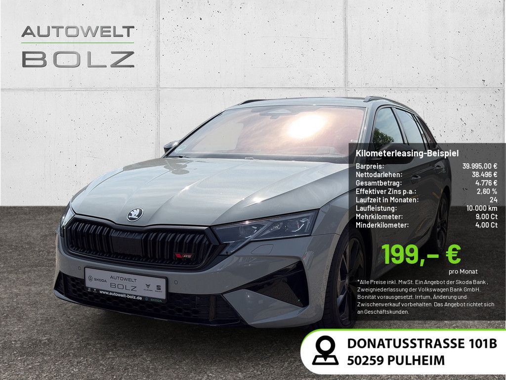 Skoda Octavia Combi 2.0 TSI RS HUD NAVI MATRIX-LED AHK