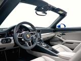 Porsche 991 Carrera Cabrio - blaue Porsche 991