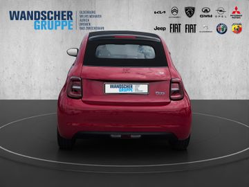 Fiat 500 e Cabrio Red +SHZ+SoundSys+SpurH+Winterp.