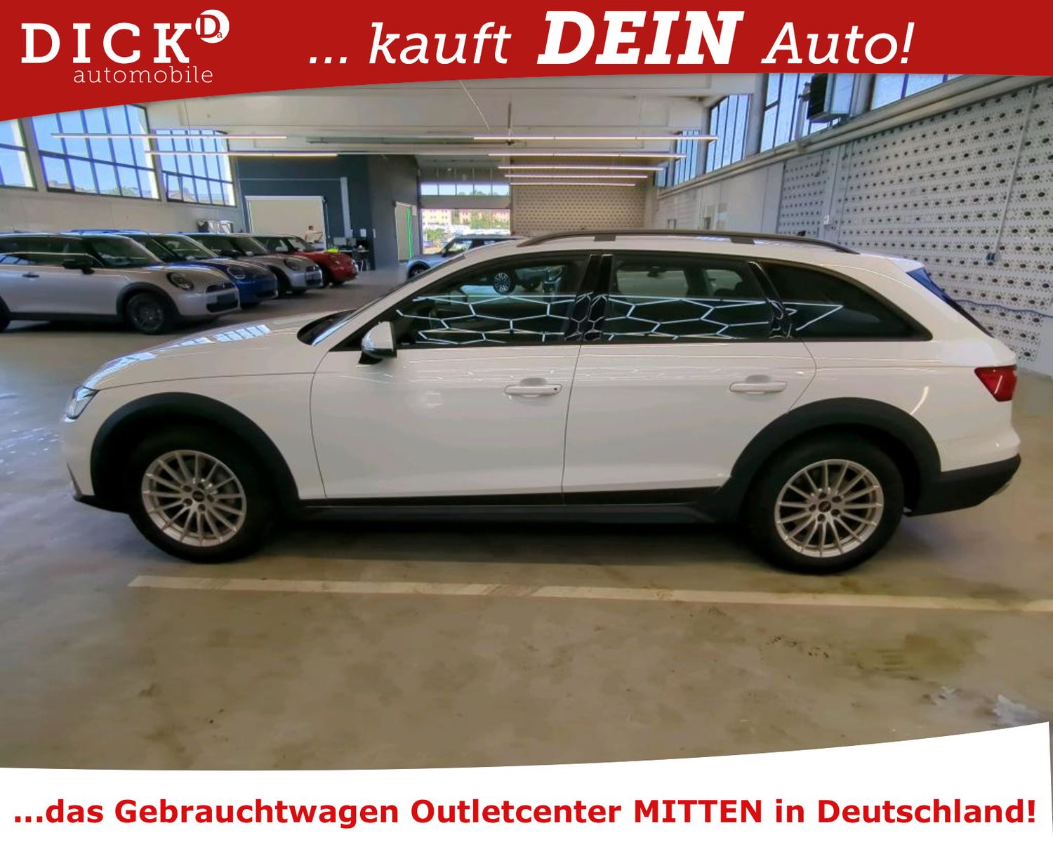 Fahrzeugabbildung Audi A4 Allroad 40d Quatt AT7 LED/NAVI/SHZ/DAB/AHK/8F