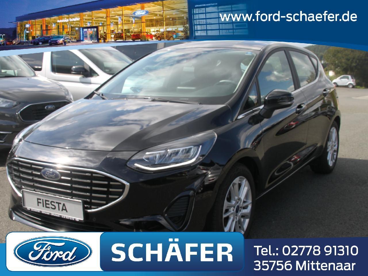 Ford Fiesta Titanium+LED+NAVI+SHZ+LMF+KLIMA+RFK+