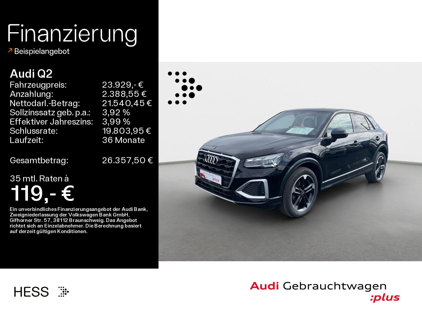 Audi Q2 30 TFSI advanced*NAVI-PLUS*MATRIX*KAMERA*AHK*