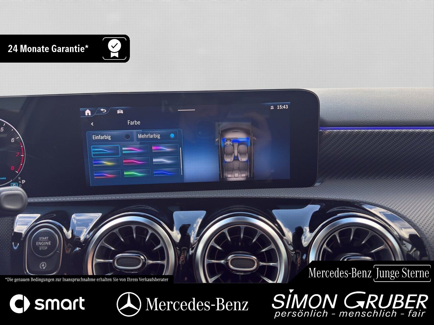 Fahrzeugabbildung Mercedes-Benz A 200 Limo Progressive Pano KeylessGo Kamera LED