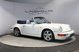 Porsche 964 Carrera 2 Cabrio - Manuel - Matching - Nice! - weiße Porsche 964