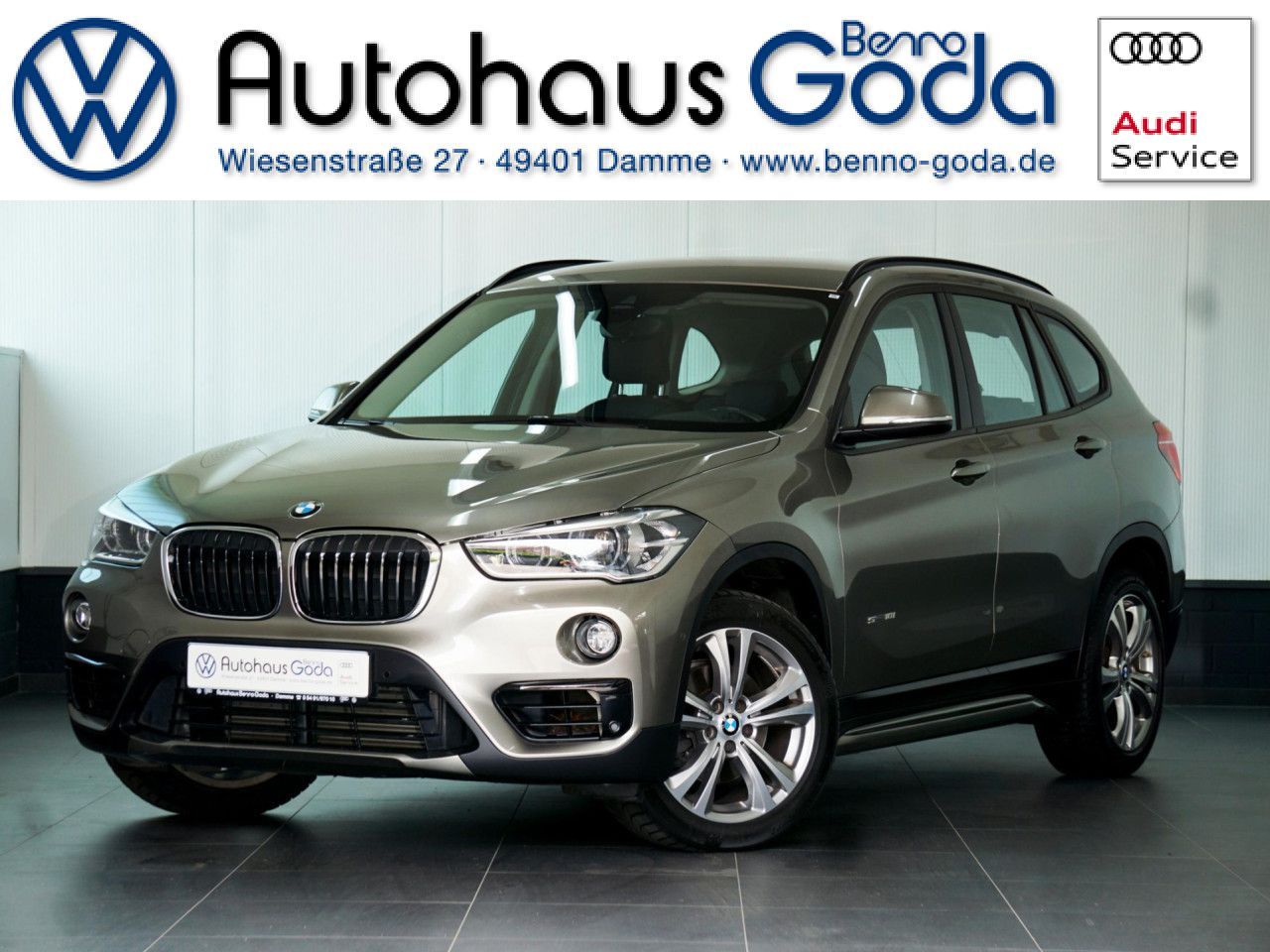 BMW X1 sDrive18i Sport Line Automatik Navi Klimaaut.
